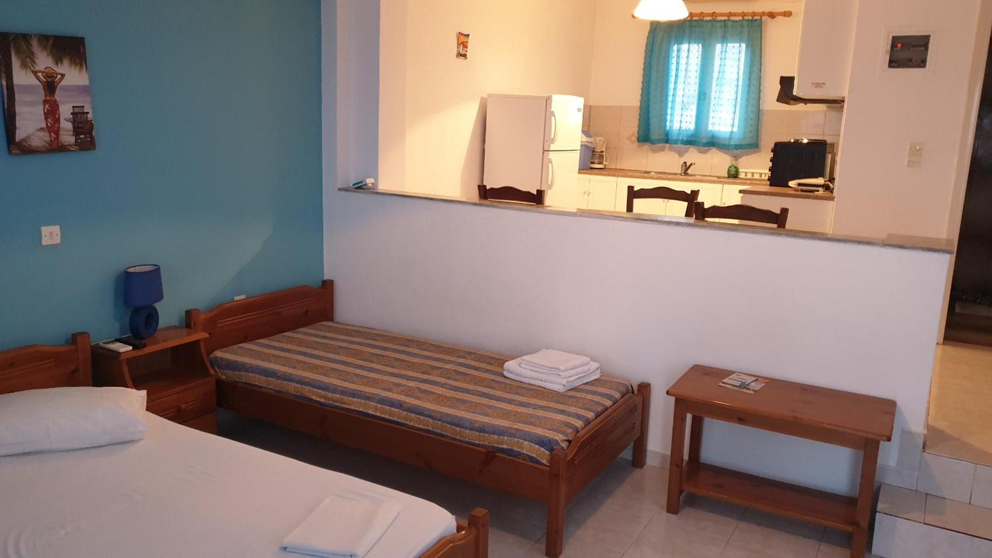 Apartmán Galazio Kyma Agios Ioannis  Pokoj fotografie