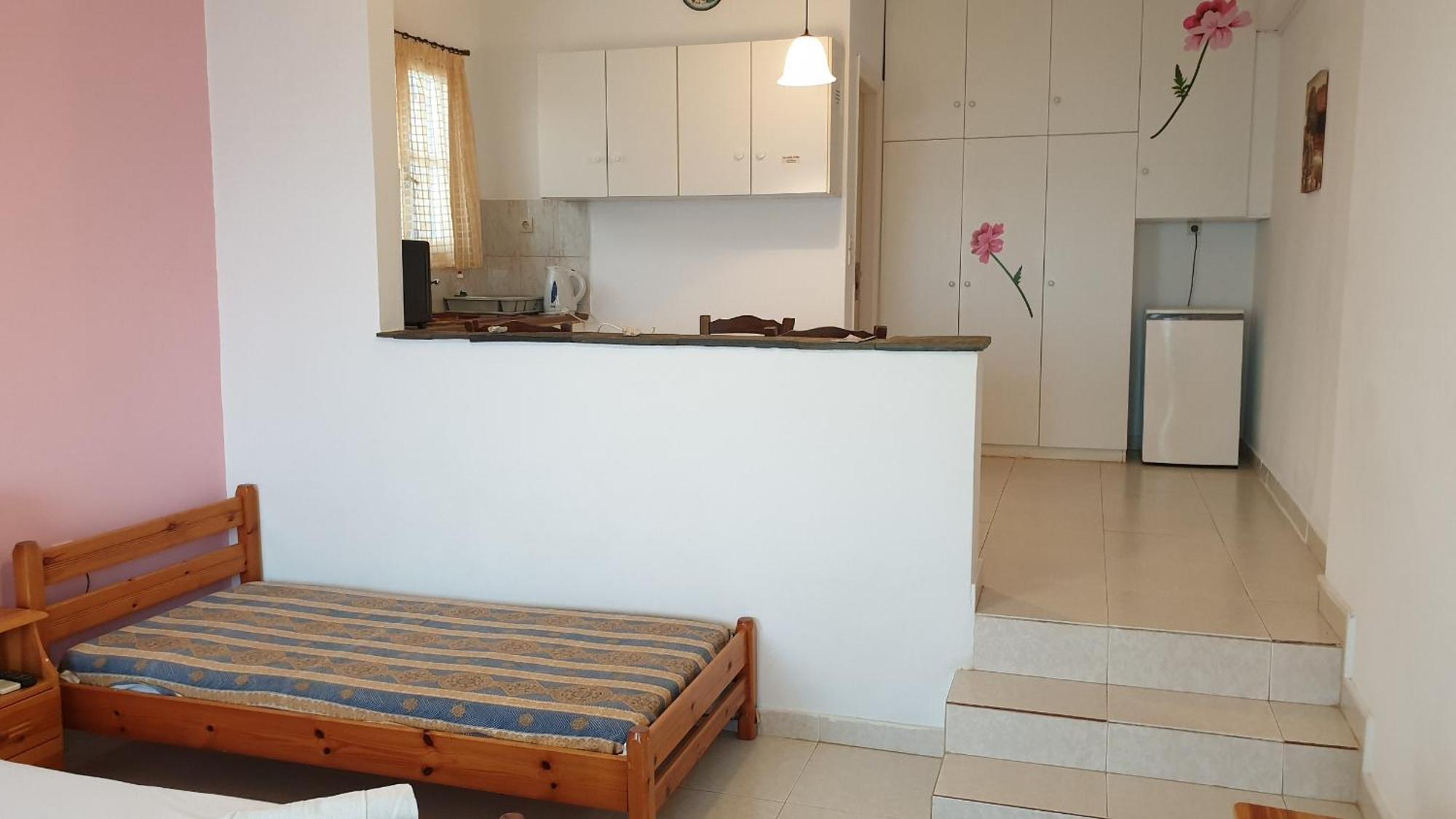 Apartmán Galazio Kyma Agios Ioannis  Pokoj fotografie