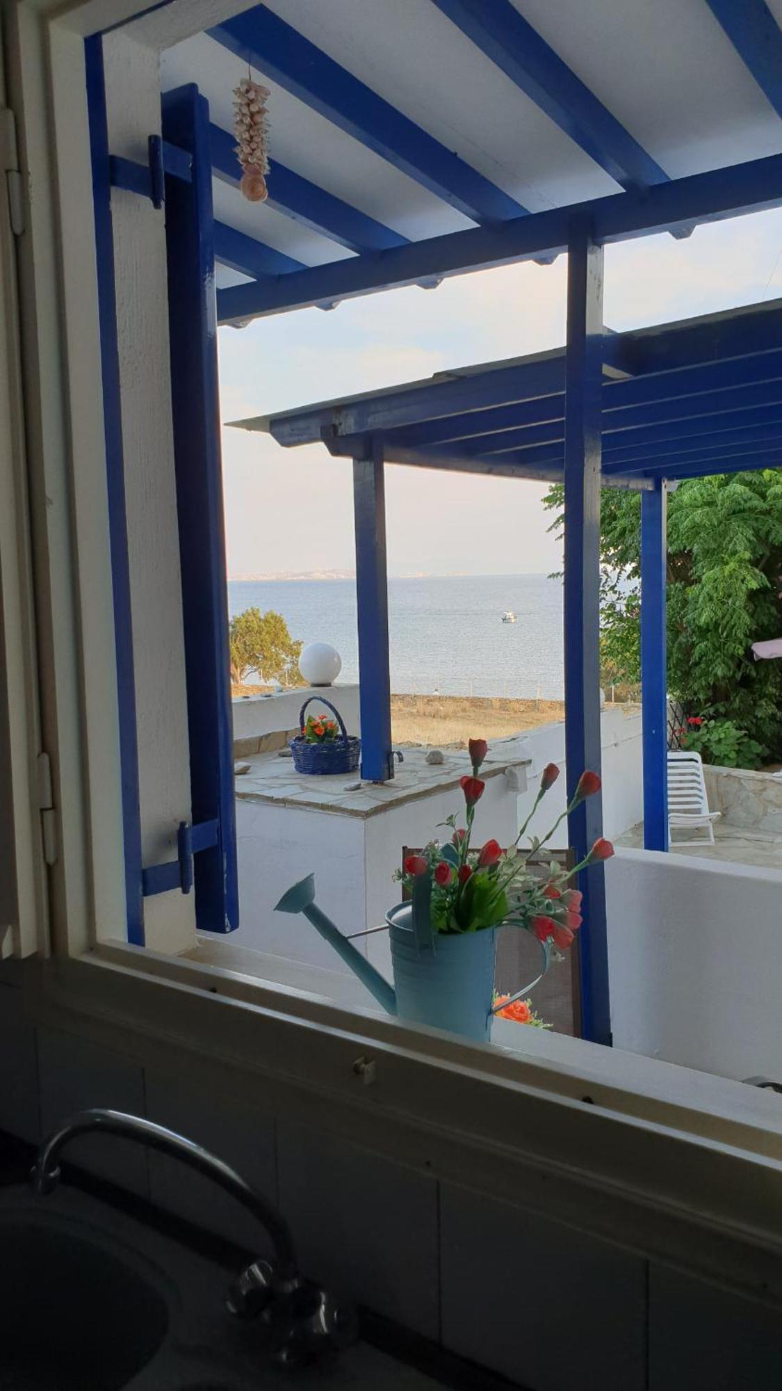 Apartmán Galazio Kyma Agios Ioannis  Pokoj fotografie